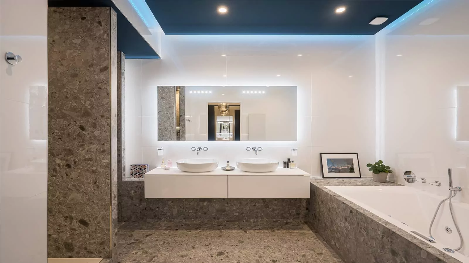 luxury bathroom with bathtub designed by vielliard francheteau architect in lyon luxury bathroom with bathtub designed by vielliard francheteau architect in lyon